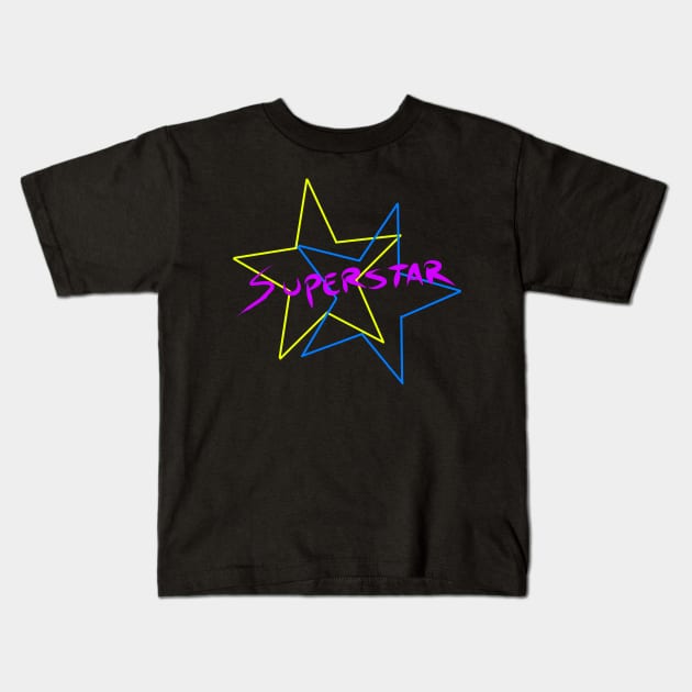 Superstar Kids T-Shirt by SlothworksStudios